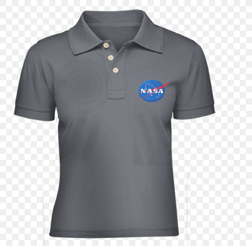 Polo Shirt T-shirt Jet Propulsion Laboratory NASA Cotton, PNG, 800x800px, Polo Shirt, Active Shirt, Brand, Clothing, Collar Download Free