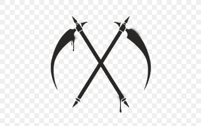 Death Sickle Scythe Reaper Weapon, PNG, 512x512px, Death, Black And White, Drawing, Object, Reaper Download Free