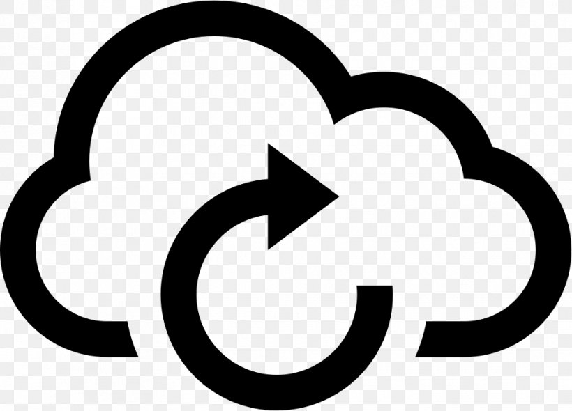 Cloud Computing Download Remote Backup Service, PNG, 981x706px, Cloud Computing, Area, Black And White, Brand, Computer Network Download Free