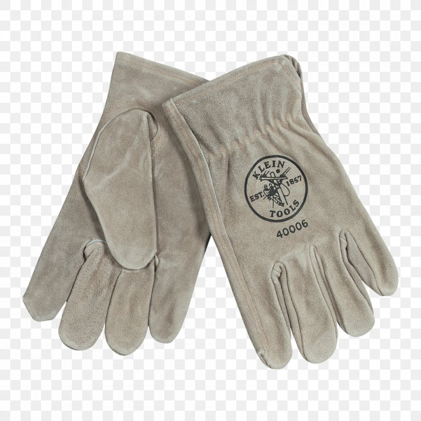 Driving Glove Cowhide Klein Tools Clothing, PNG, 1000x1000px, Glove, Bag, Bicycle Glove, Clothing, Cowhide Download Free