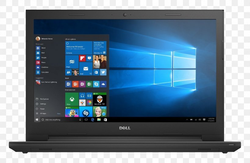 Laptop Dell Inspiron Intel Core, PNG, 1474x964px, Laptop, Celeron, Computer, Computer Hardware, Computer Monitor Download Free