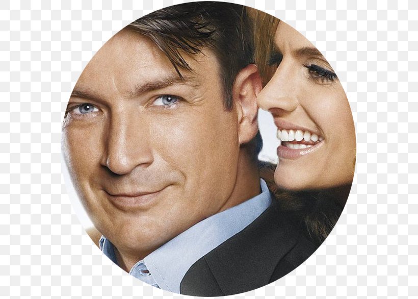 Richard Castle Kate Beckett Nathan Fillion Firefly, PNG, 591x586px, Castle, Cheek, Chin, Close Up, Dvd Download Free