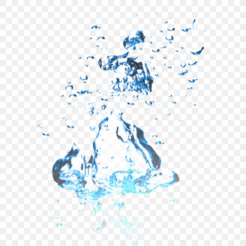 Water Blue, PNG, 1024x1024px, Water, Area, Blister, Blue, Color Download Free