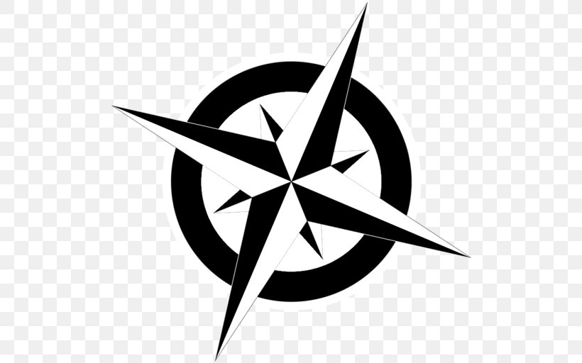 Compass Rose Honofre Viagens Map Clip Art, PNG, 512x512px, Compass Rose, Artwork, Black And White, Compass, Exploration Download Free