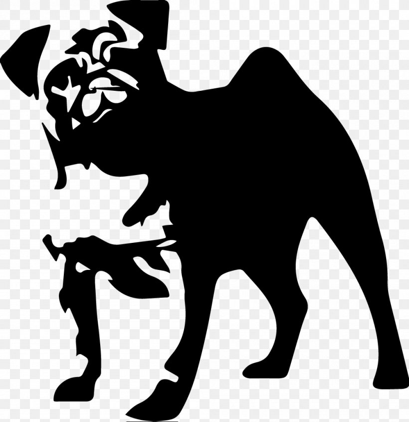 Pug Bulldog Stencil Clip Art, PNG, 1000x1032px, Pug, Black, Black And White, Bulldog, Carnivoran Download Free