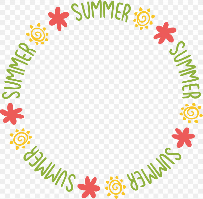 Summer Frame, PNG, 3000x2937px, Summer Frame, Green, Line, Logo, M Download Free