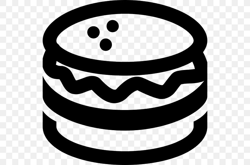 White Hamburger Smiley Line Clip Art, PNG, 540x540px, White, Black And White, Facial Expression, Hamburger, Monochrome Photography Download Free