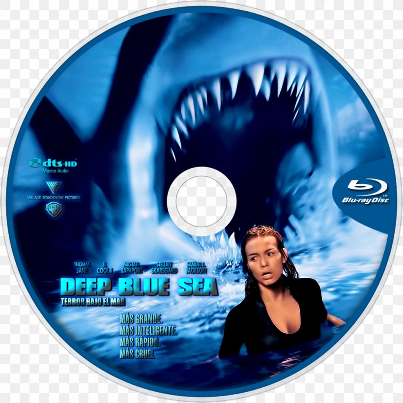 Blu-ray Disc Amazon.com United States DVD Film, PNG, 1000x1000px, Bluray Disc, Amazoncom, Brand, Compact Disc, Deep Blue Sea Download Free