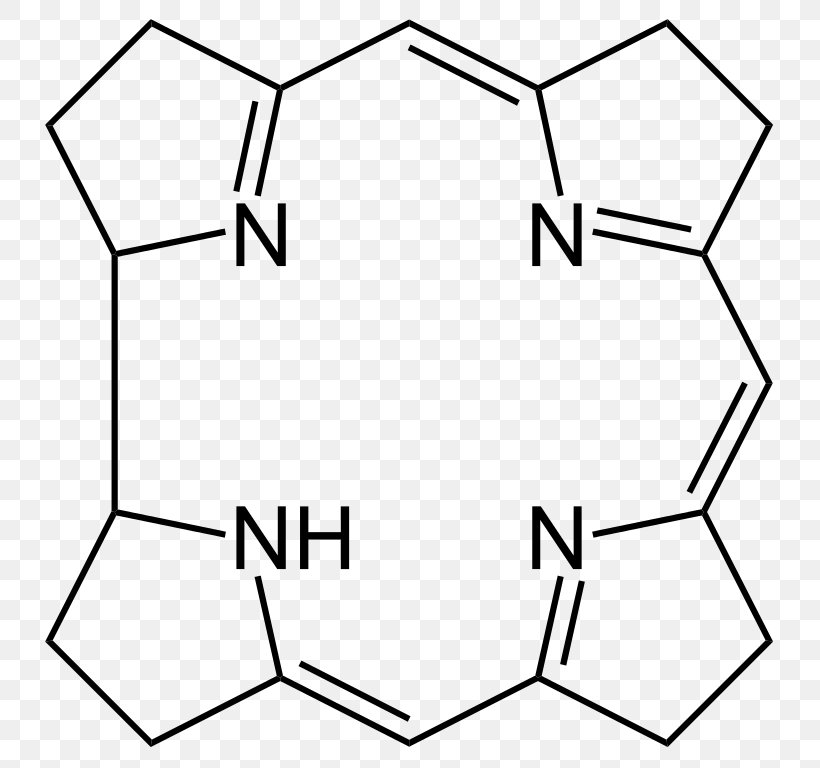 Corrinoid Pyrrole Porphyrin Cobalamin, PNG, 768x768px, Corrin, Area, Black, Black And White, Chemical Compound Download Free
