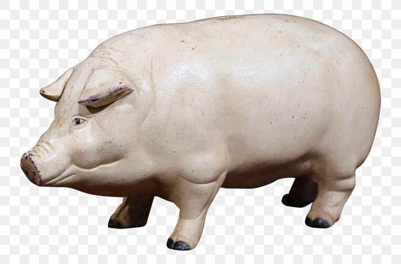 Domestic Pig Figurine Piggy Bank Sculpture Design, PNG, 2571x1691px, 19th Century, Domestic Pig, Animal Figure, Antique, Art Download Free