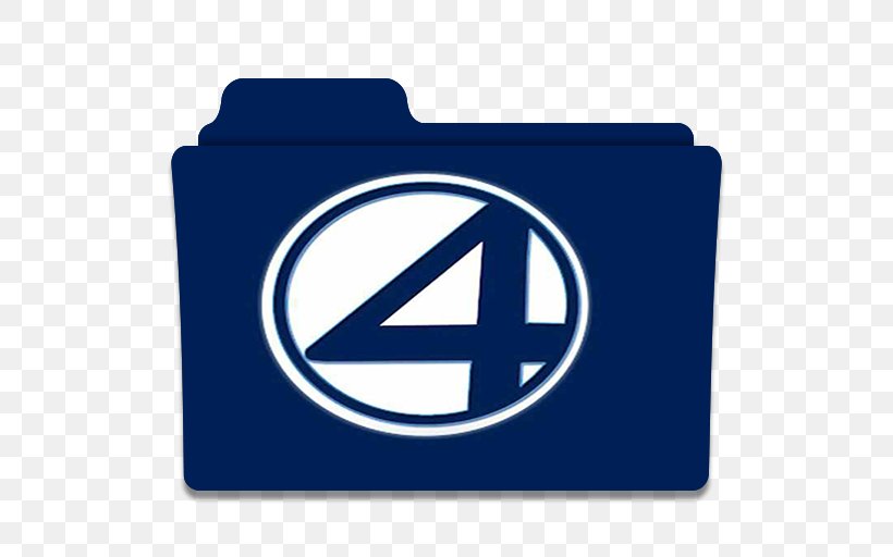 Fantastic Four YouTube Logo, PNG, 512x512px, Fantastic Four, Blue, Brand, Electric Blue, Logo Download Free
