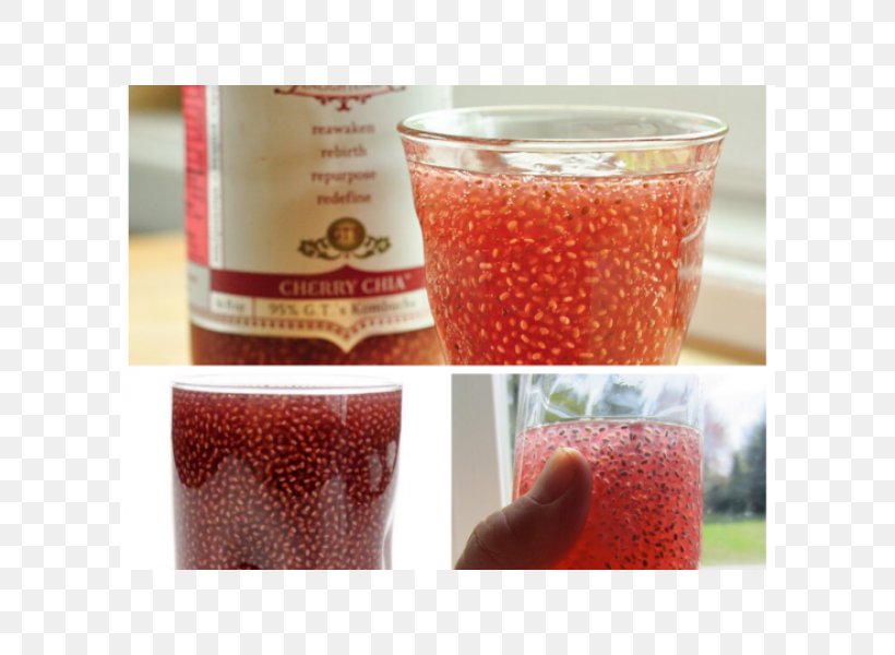 Juice Kombucha Smoothie Chia Seed, PNG, 600x600px, Juice, Chia, Chia Seed, Cocktail, Drink Download Free