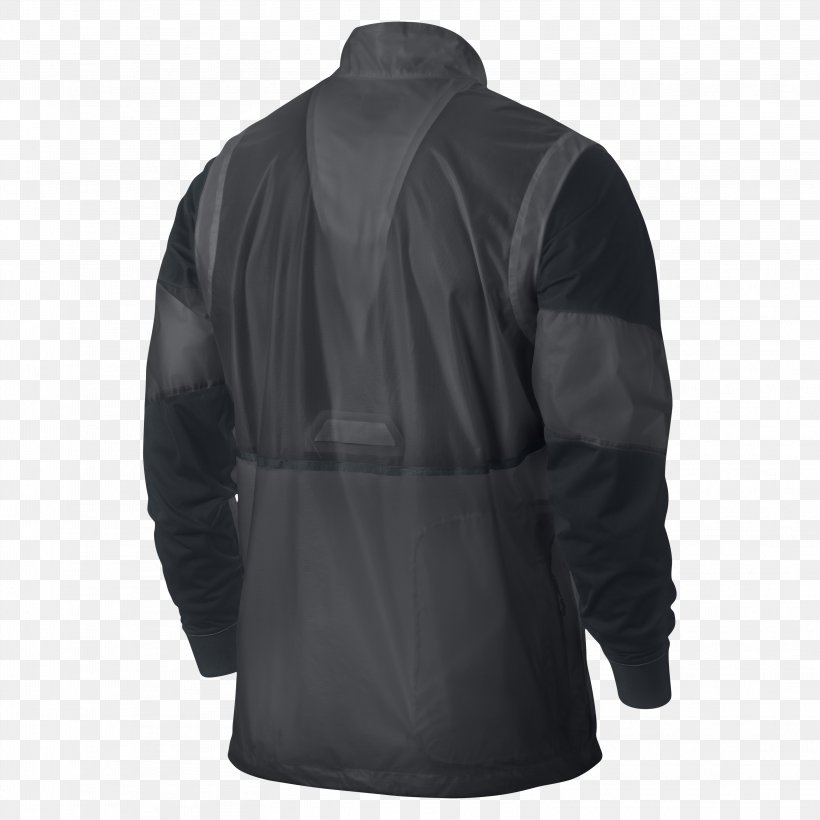 Long-sleeved T-shirt Nike Jacket Long-sleeved T-shirt, PNG, 3144x3144px, Sleeve, Black, Bluza, Dress Shirt, Footwear Download Free