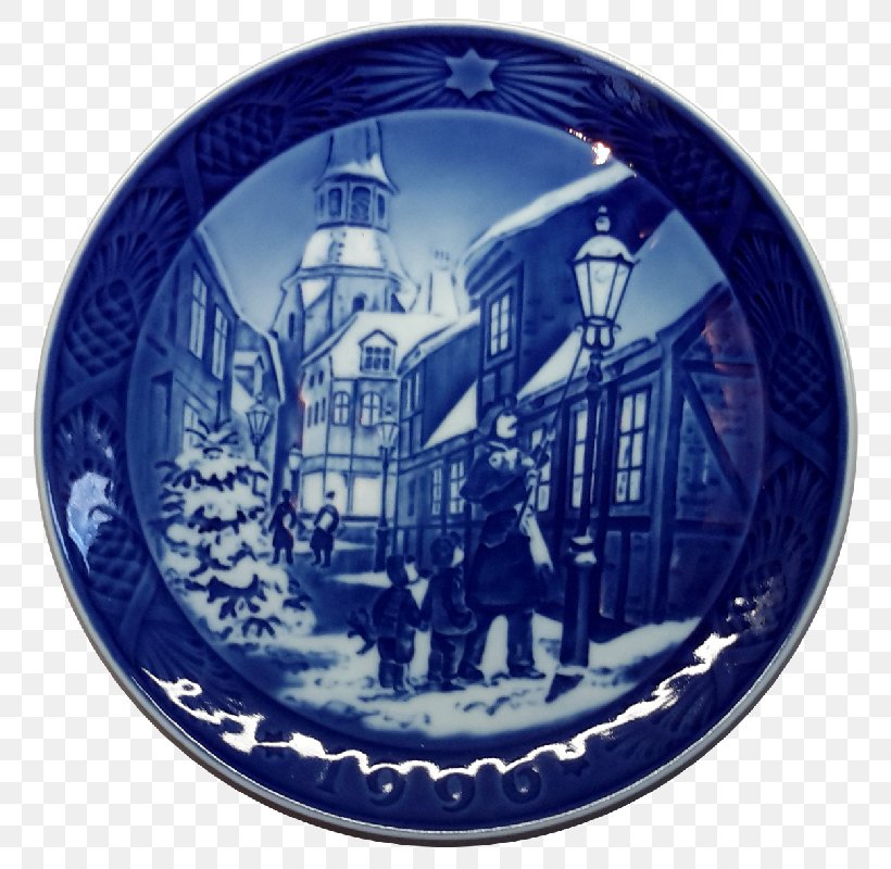 Plate Royal Copenhagen Tableware Porcelain Blue And White Pottery, PNG, 788x800px, Plate, Blue And White Porcelain, Blue And White Pottery, Box, Christmas Download Free