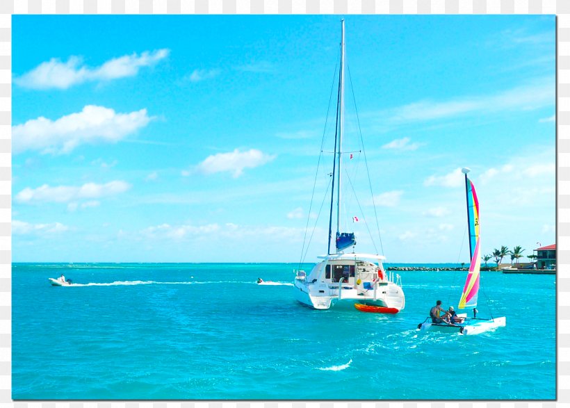 Dinghy Sailing Catamaran Saba Rock, PNG, 2379x1705px, Sail, Azure, Boat, Calm, Caribbean Download Free