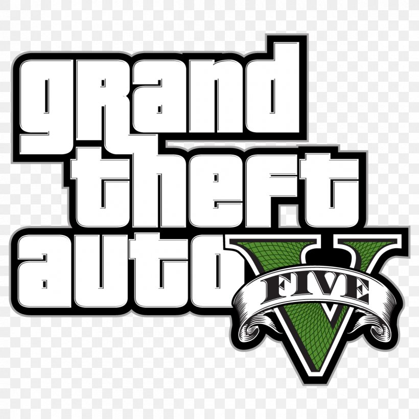 Grand Theft Auto V Logo Vector Graphics Clip Art Png 1200x1200px