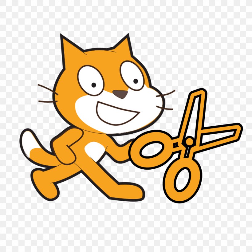 Scratch Computer Programming Visual Programming Language Computer Software, PNG, 1024x1024px, Scratch, Animation, Area, Carnivoran, Cat Download Free