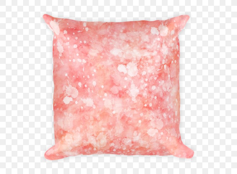 Throw Pillows Cushion Pink Check, PNG, 600x600px, Pillow, Blue, Check, Color, Cushion Download Free