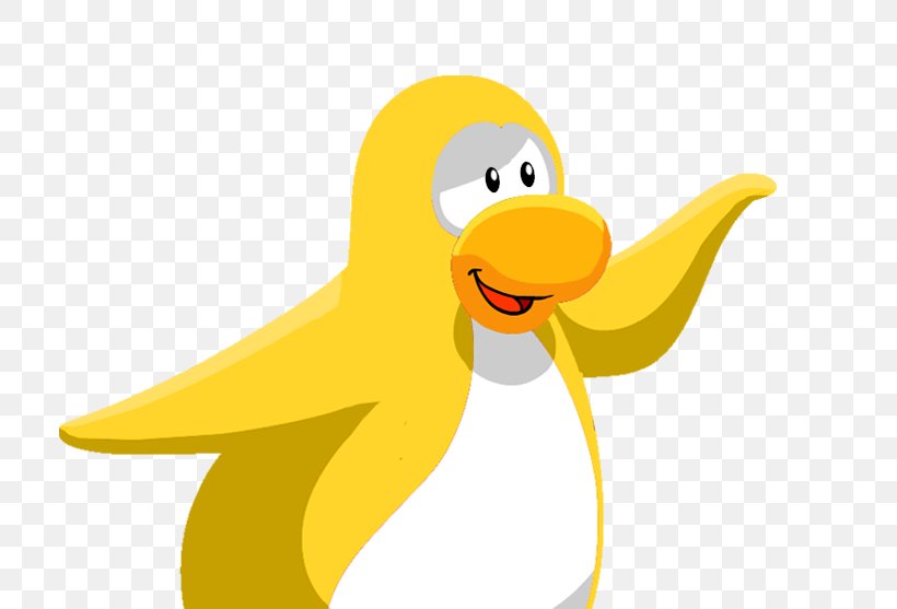 Club Penguin Duck Bird Southern Rockhopper Penguin, PNG, 753x557px, Penguin, Beak, Bird, Cartoon, Club Penguin Download Free