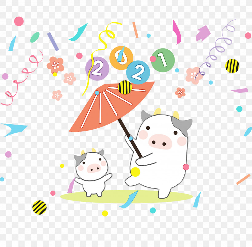 New Year Card, PNG, 3000x2932px, 2021 Happy New Year, 2021 New Year, Kannami, New Year Card, Paint Download Free