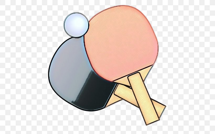 Ping Pong Table Tennis Racket Cartoon Racquet Sport Clip Art, PNG, 512x512px, Pop Art, Cartoon, Ping Pong, Racquet Sport, Retro Download Free