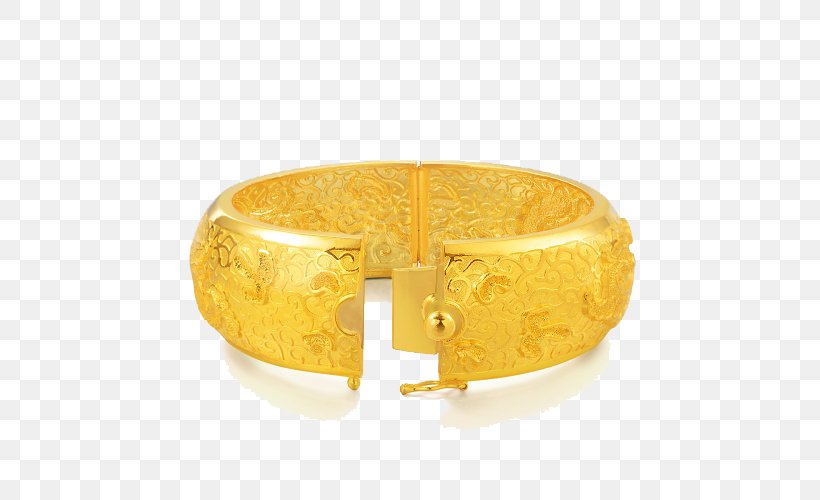 Gold Marriage Bracelet, PNG, 500x500px, Gold, Bangle, Bracelet, Chow Sang Sang, Designer Download Free