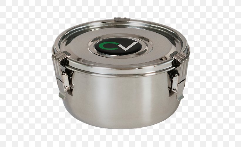 CVault Humidity Curing Storage Container CVault Large Steel Humidity Curing Humidor Storage Container Food Storage Containers, PNG, 500x500px, Container, Box, Container Glass, Cookware Accessory, Cookware And Bakeware Download Free