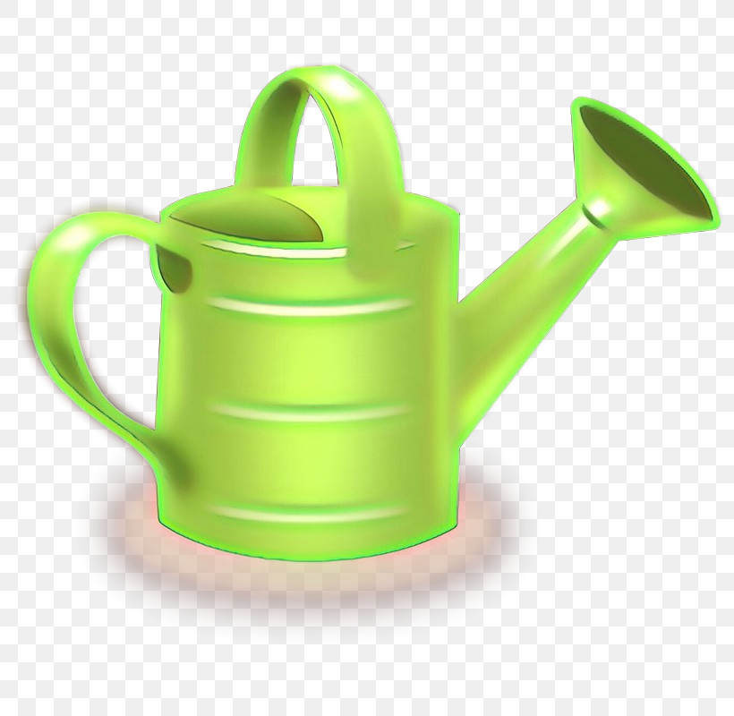 Green Watering Can Kettle Teapot Cup, PNG, 800x800px, Green, Cup, Kettle, Plastic, Teapot Download Free