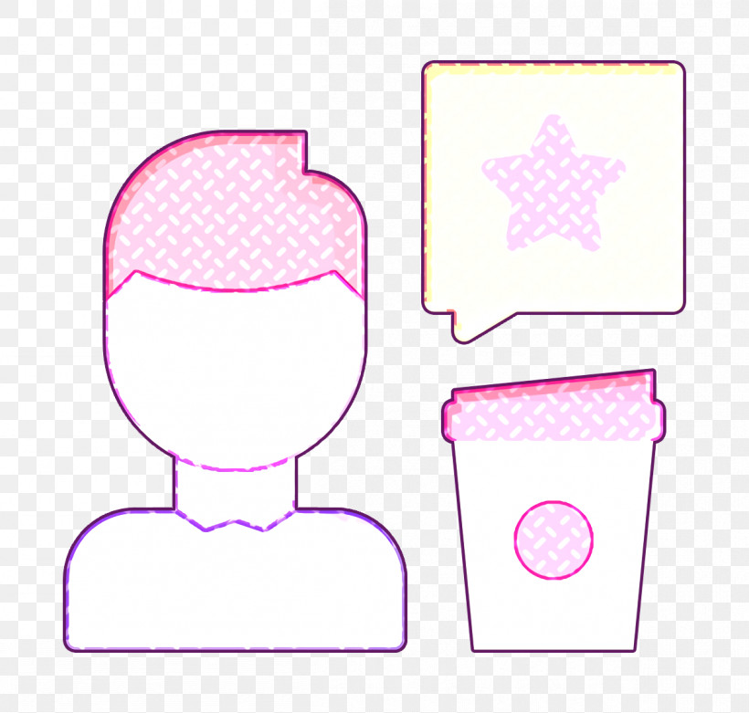 Review Icon Coffee Icon, PNG, 1204x1148px, Review Icon, Coffee Icon, Magenta, Pink Download Free