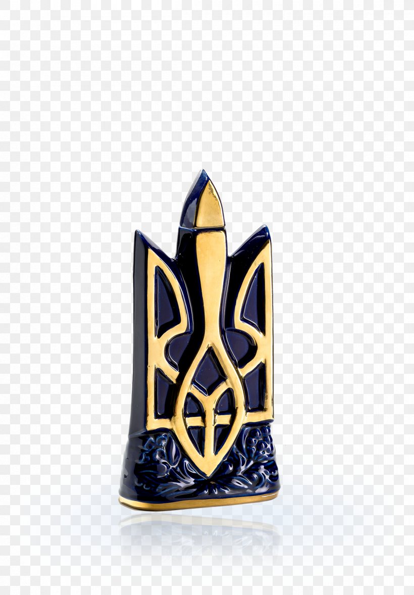 Vodka Trident Coat Of Arms Of Ukraine Kolmikärki Souvenir, PNG, 1200x1725px, Vodka, Coat Of Arms, Coat Of Arms Of Ukraine, Cobalt Blue, Electric Blue Download Free