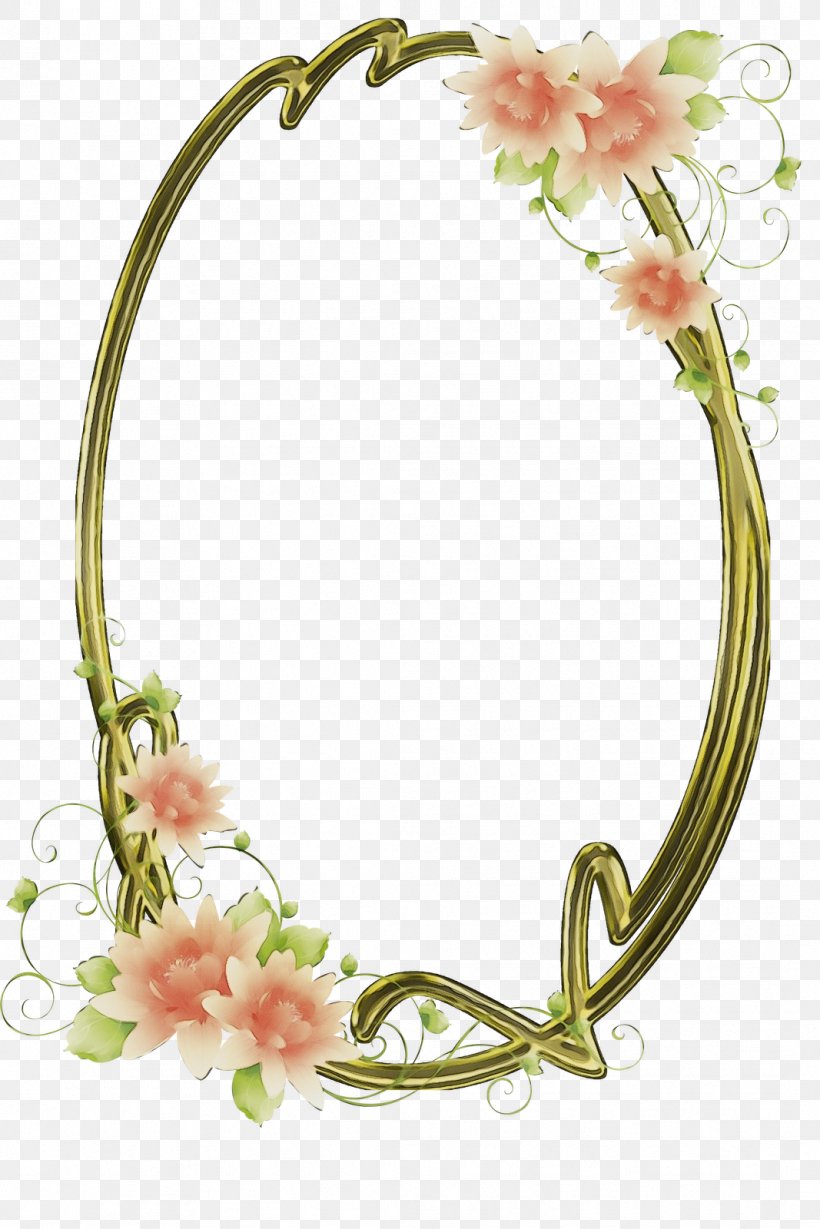 Watercolor Background Frame, PNG, 1067x1600px, Picture Frames, Flower, Flower Frame, Hair Accessory, Headpiece Download Free