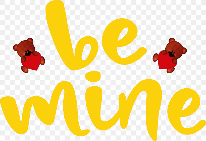 Be Mine Valentines Day Valentines Day Quote, PNG, 3000x2059px, Be Mine, Cartoon, Flower, Fruit, Happiness Download Free