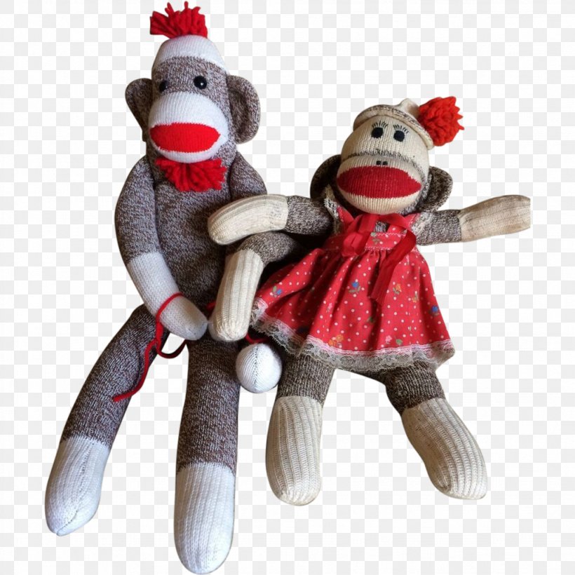 Monkey Stuffed Animals & Cuddly Toys Plush Christmas Ornament, PNG, 1023x1023px, Monkey, Christmas, Christmas Ornament, Mammal, Plush Download Free