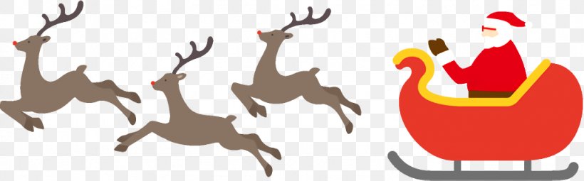 Reindeer, PNG, 1026x320px, Deer, Reindeer, Sticker, Tail Download Free