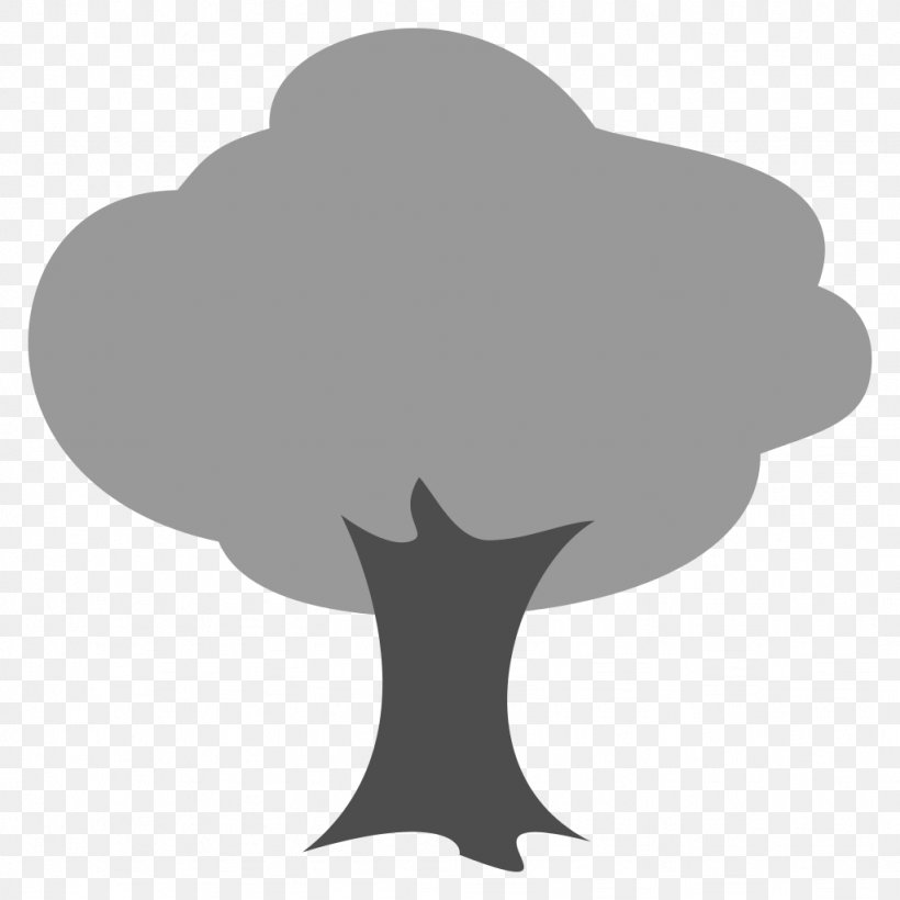 Tree Clip Art, PNG, 1024x1024px, Tree, Black And White, Drawing, Google Images, Silhouette Download Free