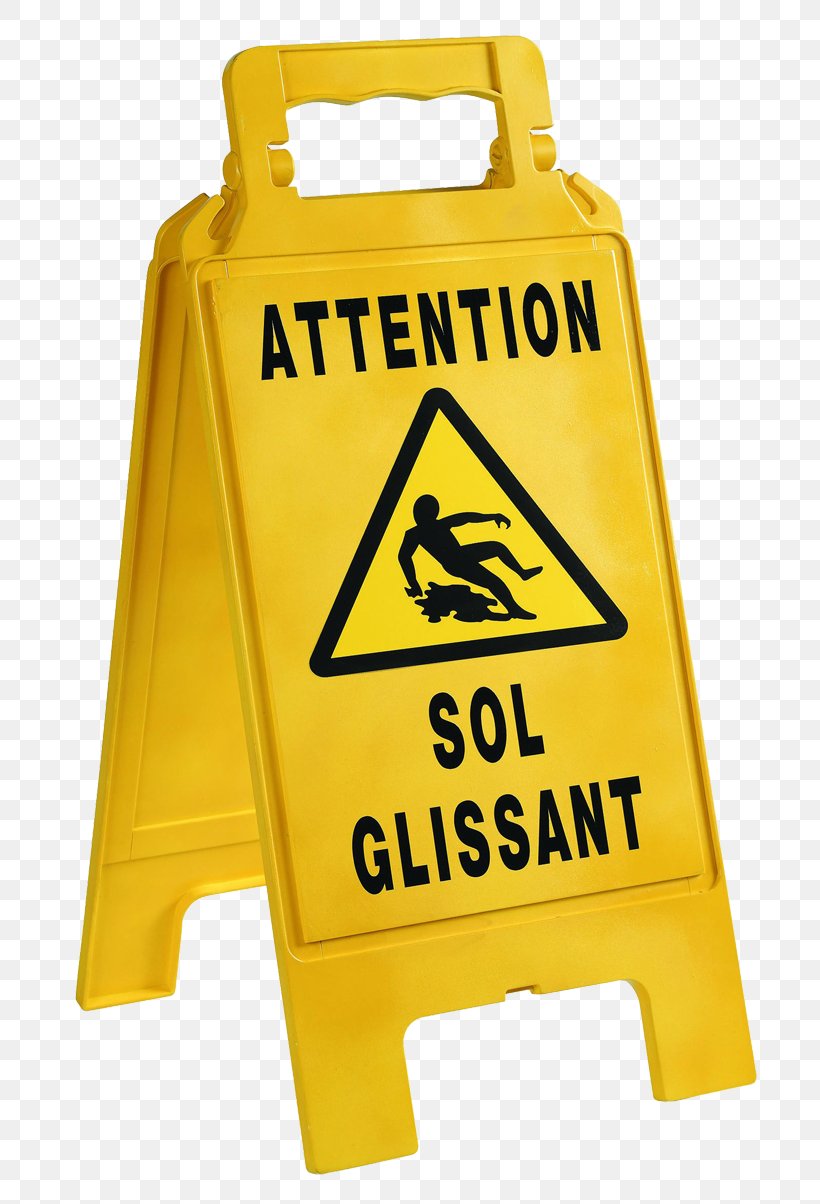 Easel Warnaufsteller ? Piktogramm Chevalet Sol Glissant Caution Signs Neutral 