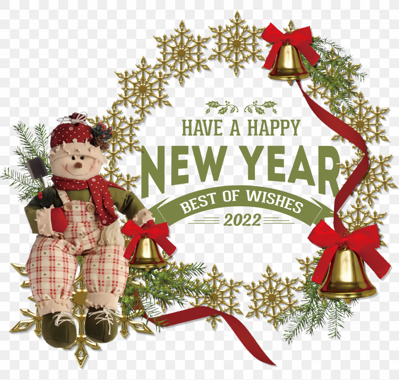 Happy New Year 2022 2022 New Year 2022, PNG, 3000x2860px, Christmas Day, Bauble, Christmas Card, Christmas Decoration, Christmas Tree Download Free