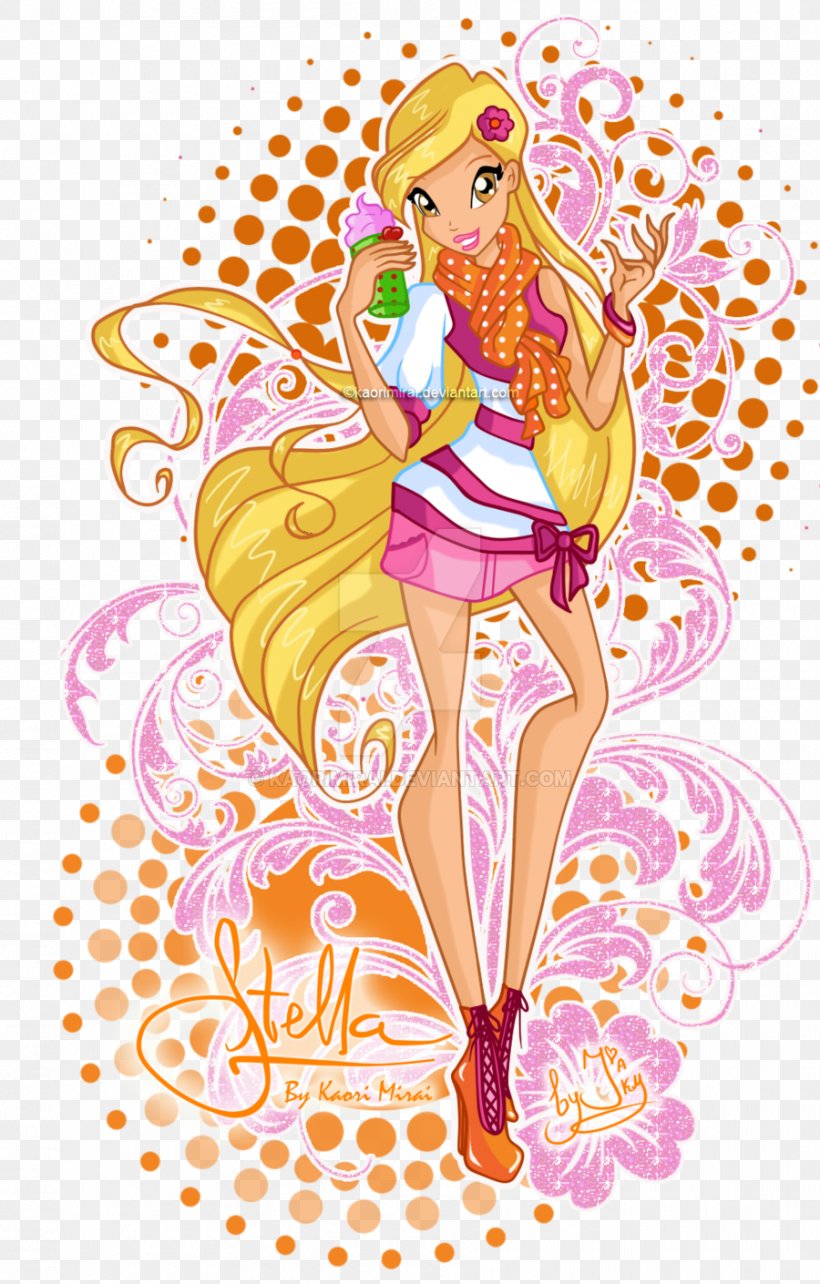 Stella Bloom Tecna Winx Club, PNG, 900x1410px, Watercolor, Cartoon, Flower, Frame, Heart Download Free