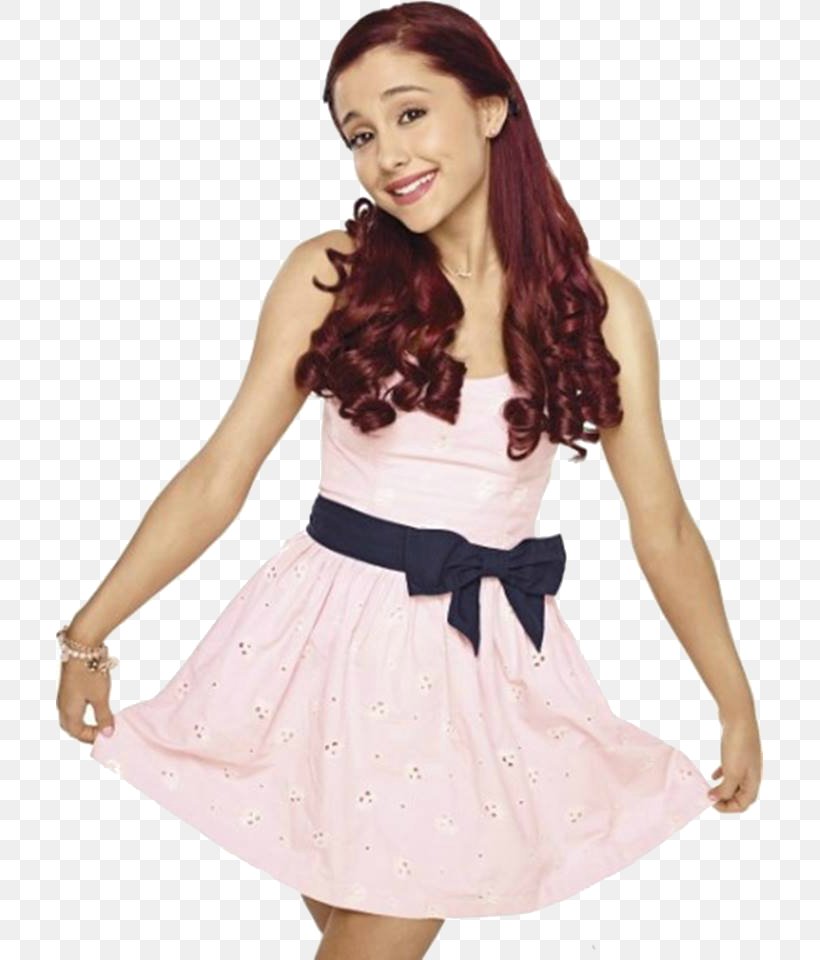 Ariana Grande Sam Puckett Sam & Cat Cat Valentine Nickelodeon, PNG, 707x960px, Watercolor, Cartoon, Flower, Frame, Heart Download Free