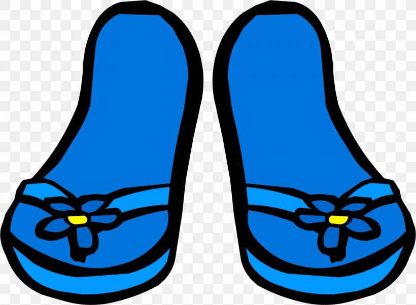 Club Penguin Flip-flops Sandal Clip Art, PNG, 1804x1325px, Club Penguin, Aqua, Blue, Clothing, Cobalt Blue Download Free