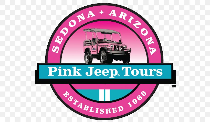 Pink Jeep Tours Sedona, AZ Pink® Jeep® Tours, PNG, 573x480px, Jeep, Area, Arizona, Brand, Grand Canyon Village Download Free
