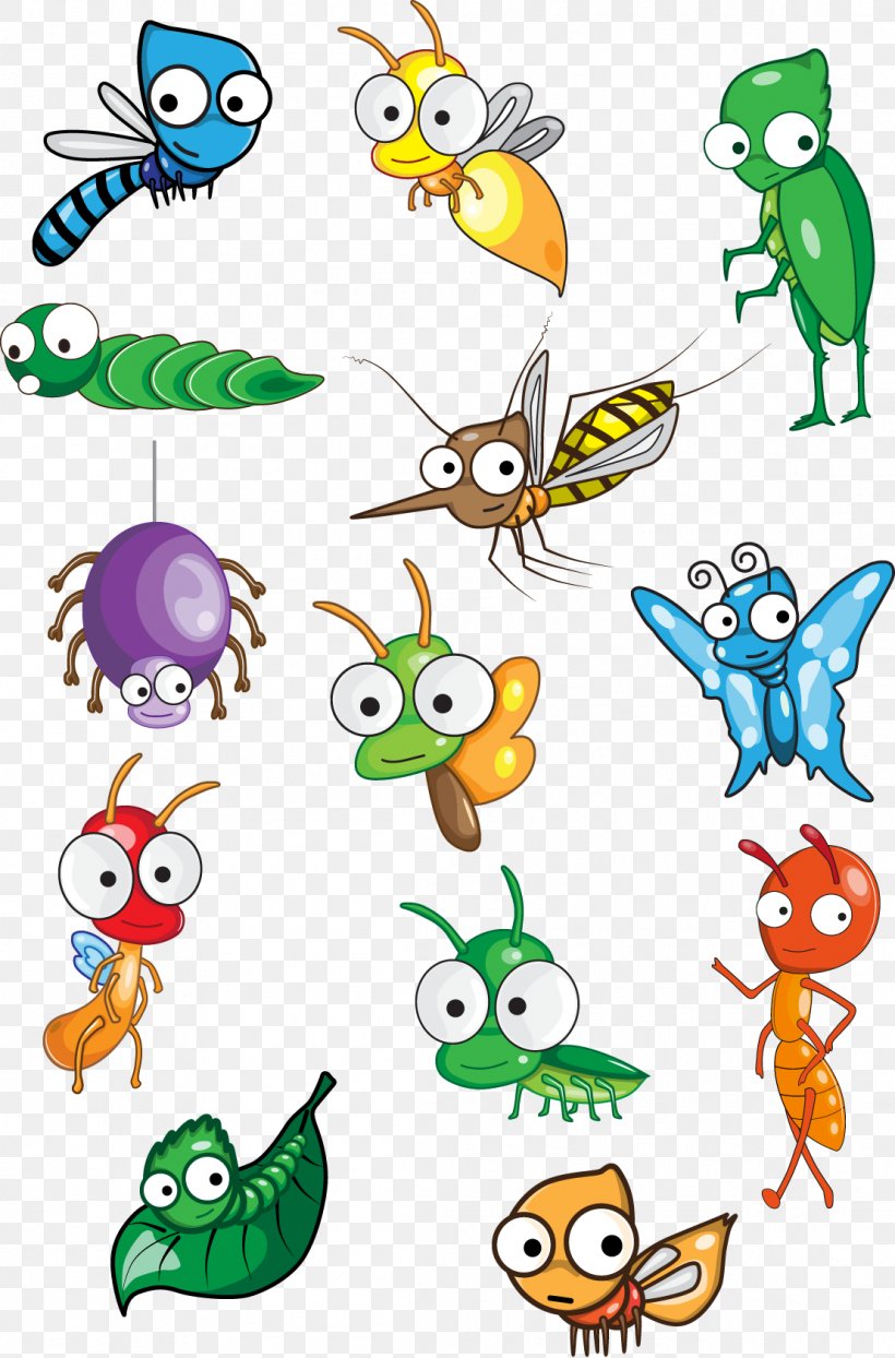 Insect Cartoon Royalty-free Clip Art, PNG, 1108x1681px, Insect, Area, Artwork, Beak, Cartoon Download Free