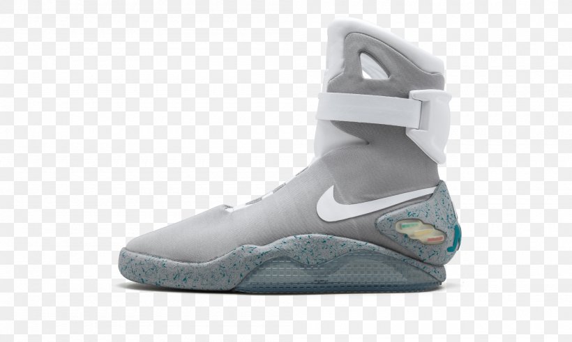 Nike Mag Shoe Marty McFly Footwear, PNG, 2000x1200px, Nike Mag, Air Jordan, Back To The Future, Boot, Clothing Download Free
