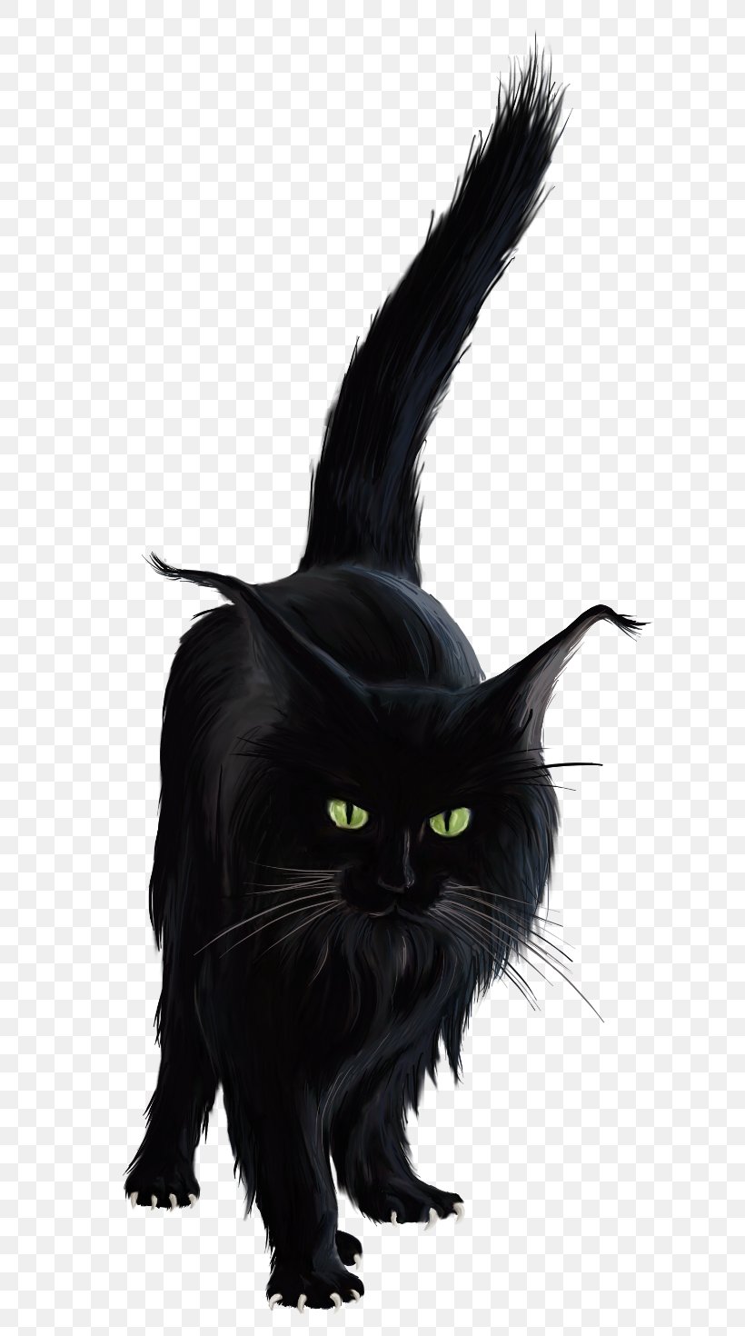 Black Cat Halloween Clip Art, PNG, 650x1470px, Cat, Animation, Black, Black Cat, Bombay Download Free