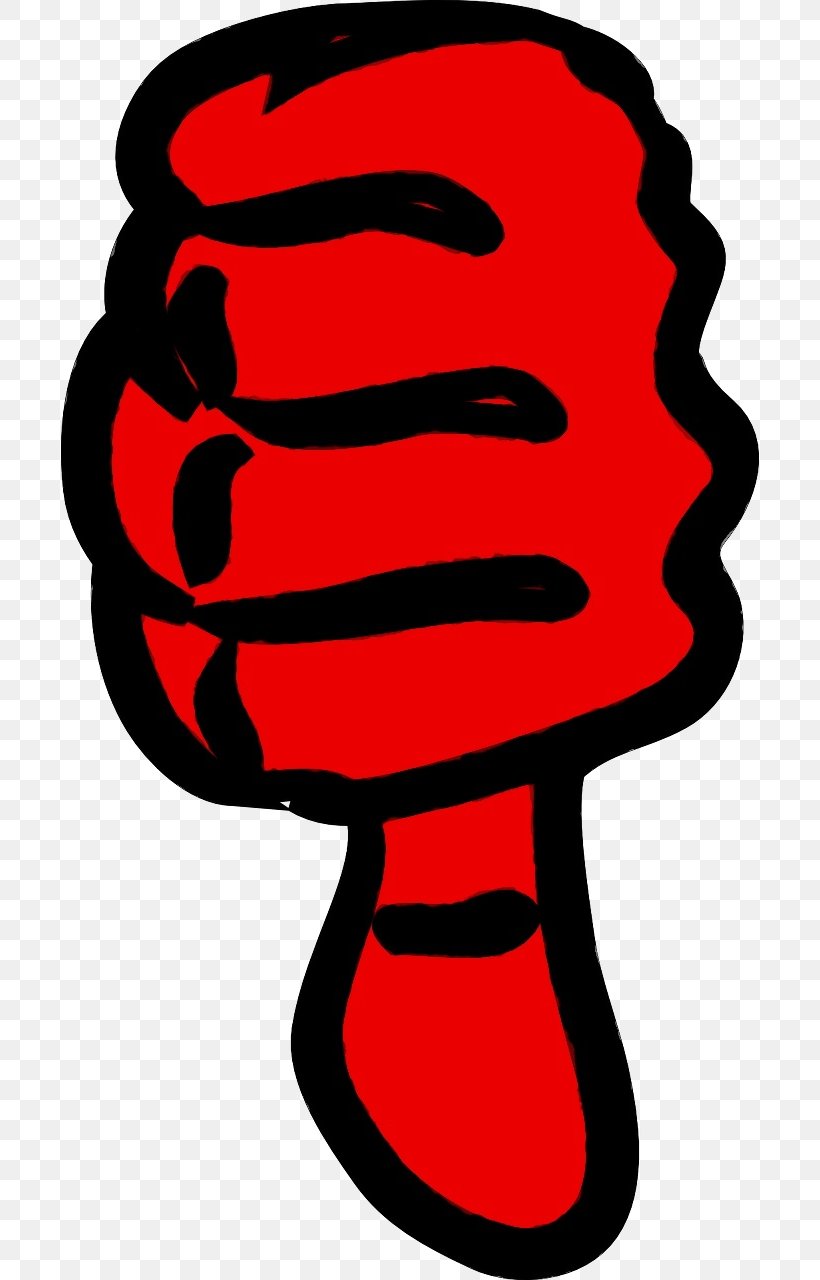 Clip Art Red Thumb, PNG, 698x1280px, Watercolor, Paint, Red, Thumb, Wet Ink Download Free
