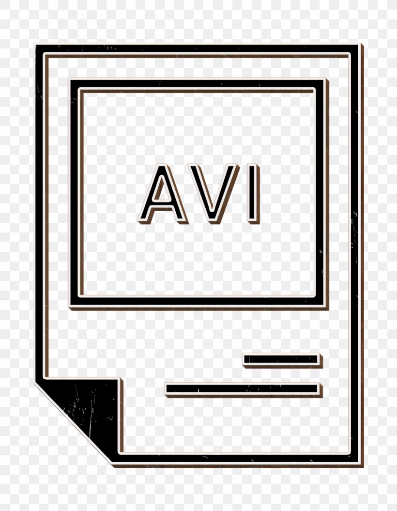 Avi Icon Extention Icon File Icon, PNG, 940x1210px, Avi Icon, Extention Icon, File Icon, Rectangle, Type Icon Download Free