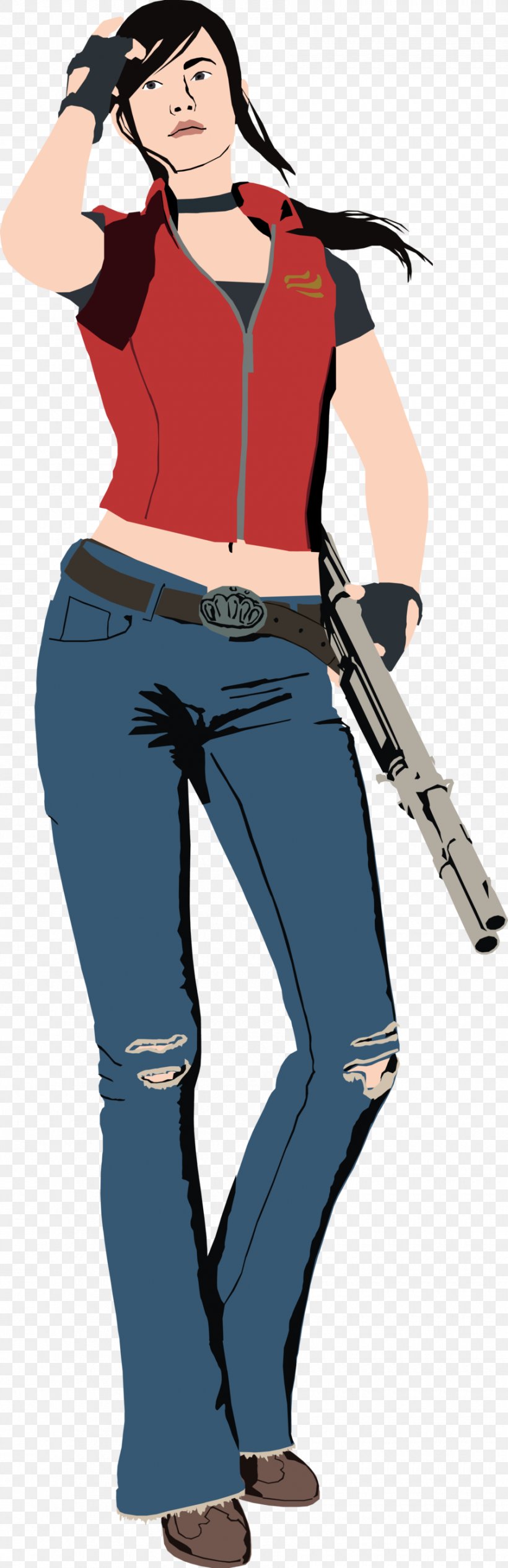 Claire Redfield John McClane Jr. Resident Evil – Code: Veronica, PNG, 900x2778px, Claire Redfield, Art, Baseball Equipment, Big Boss, Cartoon Download Free