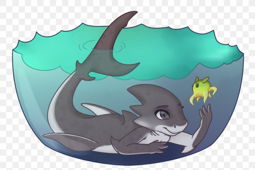 Dolphin Shark Cartoon Legendary Creature, PNG, 1024x683px, Dolphin, Cartoon, Fictional Character, Fish, Legendary Creature Download Free