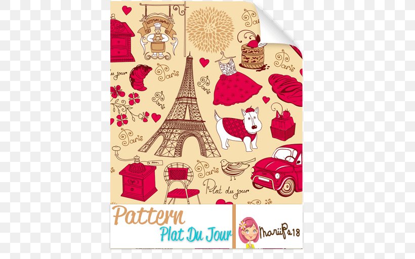 Illustration Eiffel Tower Drawing Clip Art Symbol, PNG, 512x512px, Eiffel Tower, Area, Art, Decal, Drawing Download Free