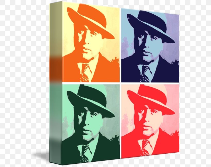 Fedora Pop Art Gallery Wrap, PNG, 589x650px, Fedora, Al Capone, Art, Canvas, Gallery Wrap Download Free